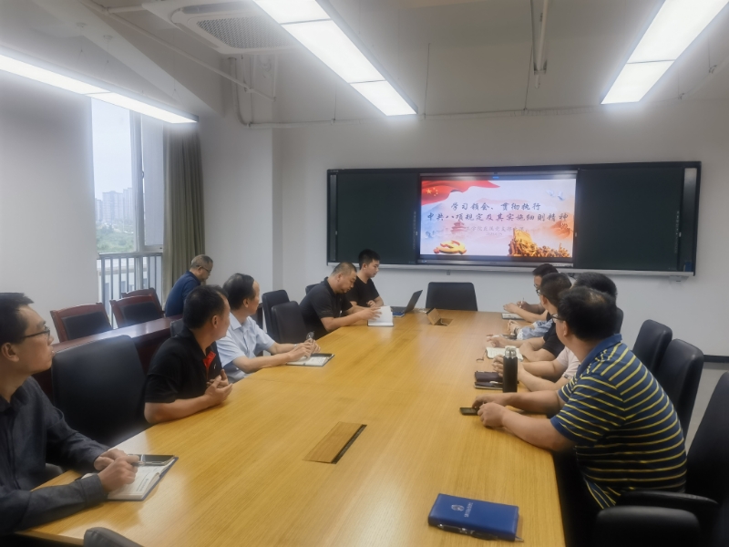 筑牢立德树人思想根基，锻造新时代优良师德师风——工学院直属党支部开展“八项规定精神”专题党课