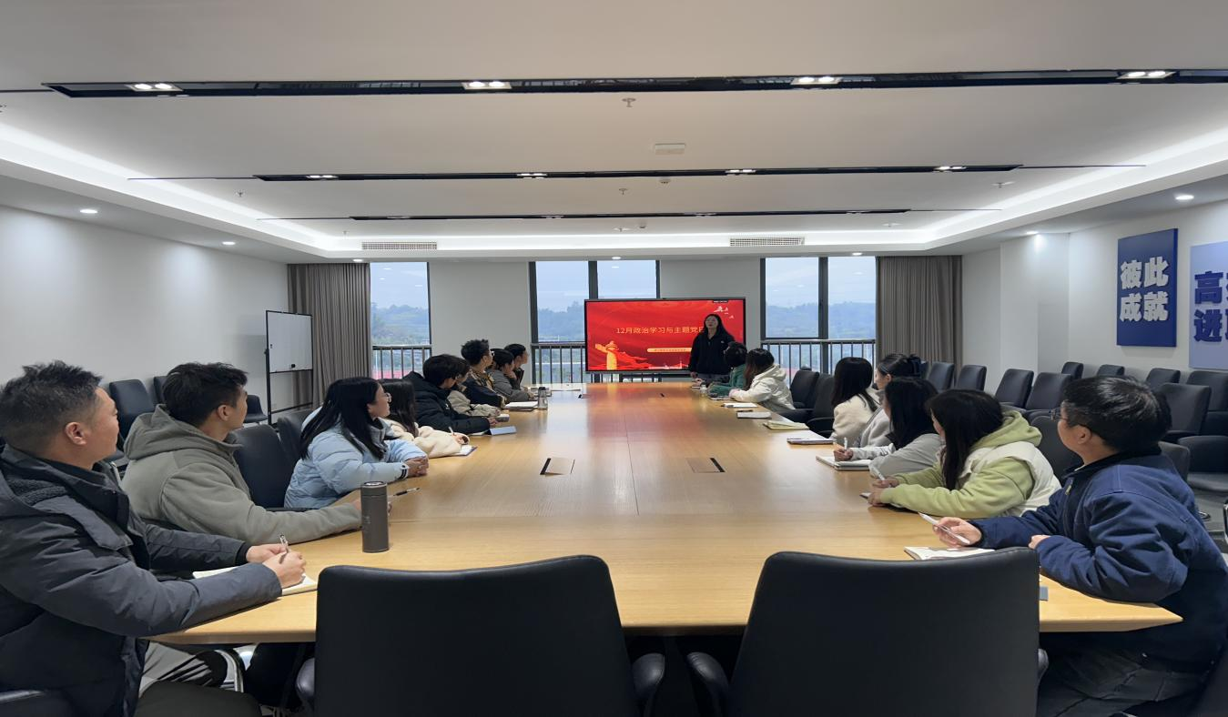 通识教育学院直属党支部召开12月政治理论学习会暨主题党日活动